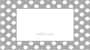 Border dots silver