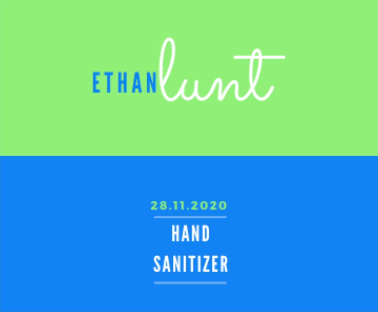 Sanitizer bottle labels