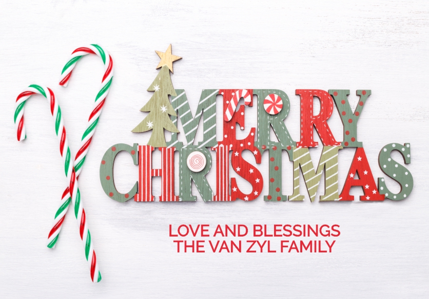 Merry scrap letters
