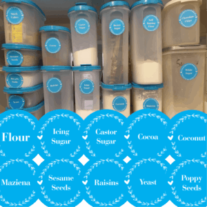 Pantry Labels