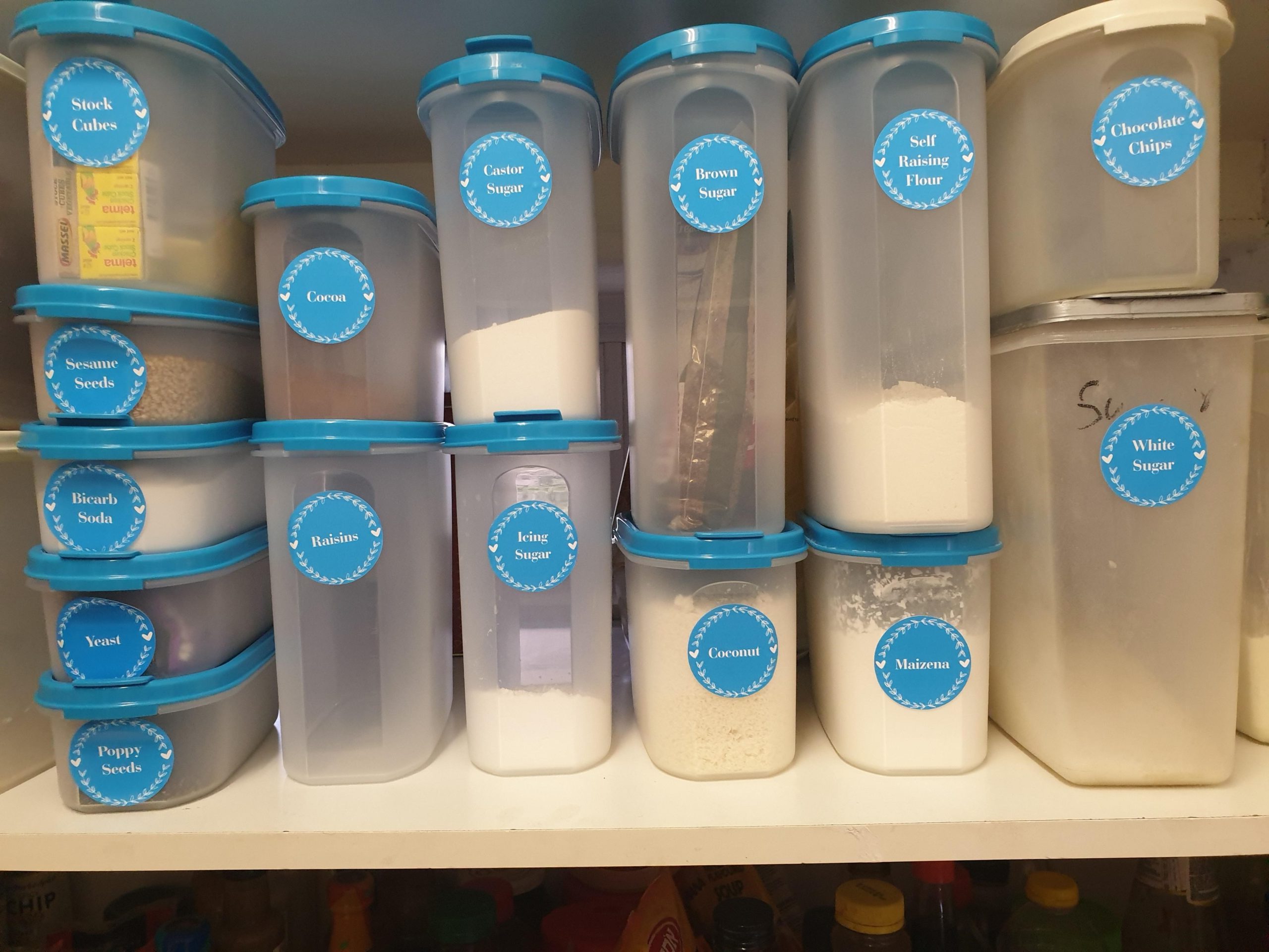 Pantry labels