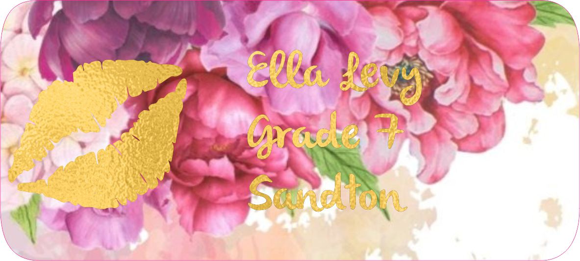 Rosey lip & gold