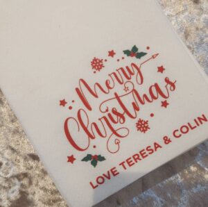 Personalised Serviettes