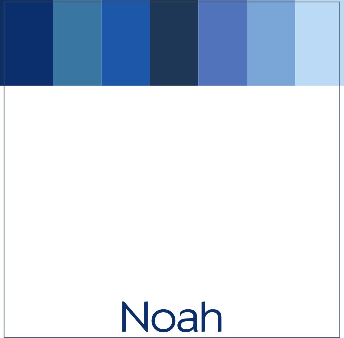 Thick blue stripes